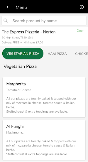 The Express Pizzeria Screenshot 1