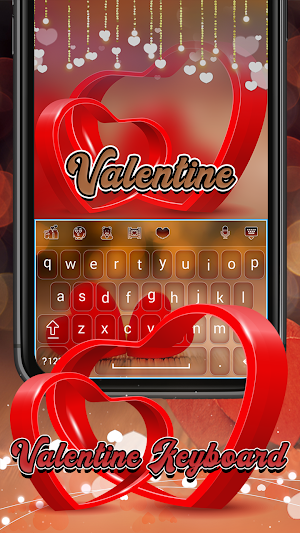 Valentine's  Keyboard Screenshot 2
