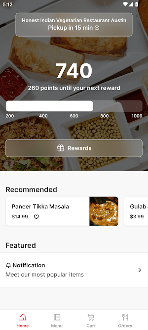 Honest Indian Vegetarian Screenshot 0