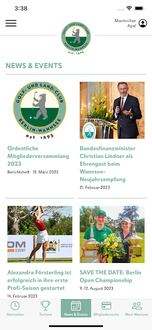 GLC Berlin-Wannsee e.V. Screenshot 3