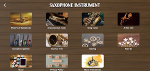 Saxophone Instrument Screenshot 2