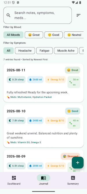 WellnessDock Screenshot 1