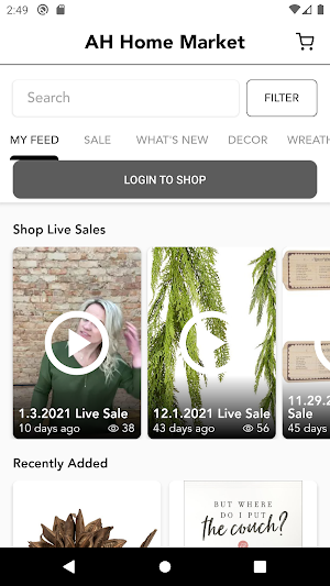 AH Home Market Screenshot 1