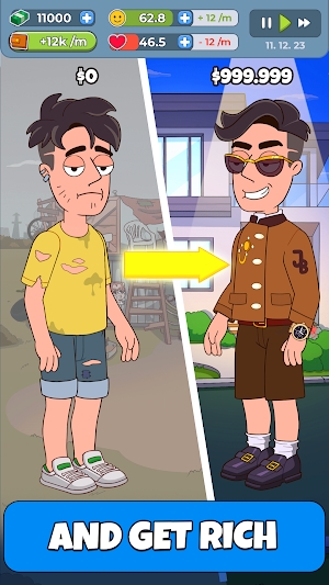 Rich Guy: Idle Life Simulator Screenshot 2