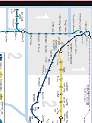 Vancouver SkyTrain Map Screenshot 2
