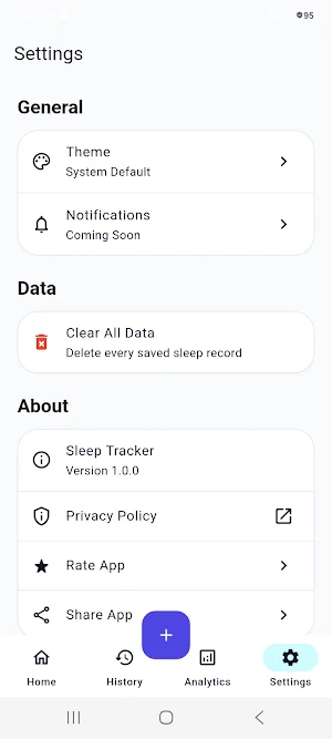 Sleep Tracker Screenshot 3