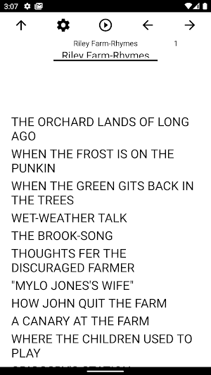 Book, Riley Farm-Rhymes Screenshot 0