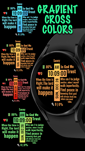 Connect to God watch face Screenshot 2