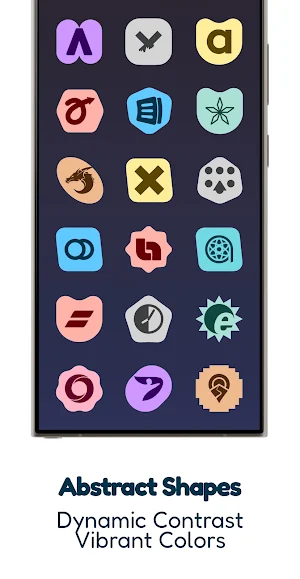 Expressive Shapes Icon Pack Screenshot 2