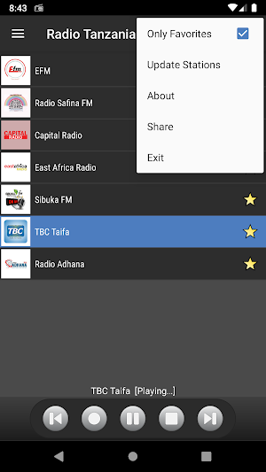 RADIO TANZANIA Screenshot 1