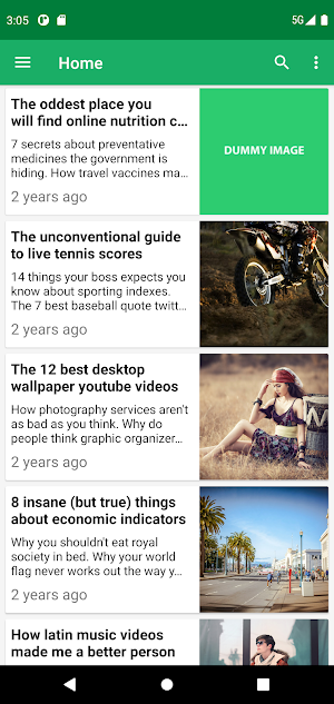 Dummy App Screenshot 0