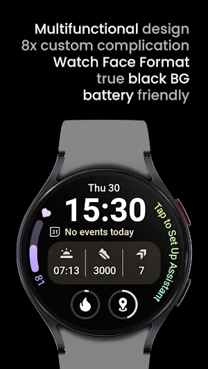 InfoBlock 2: Watch face Screenshot 1