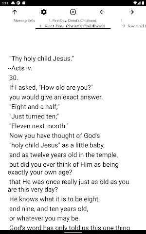 Book, Morning Bells Screenshot 3