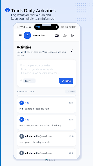 Adroit Chat Screenshot 0