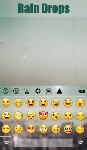 Rain Drops Animated Keyboard + Screenshot 3