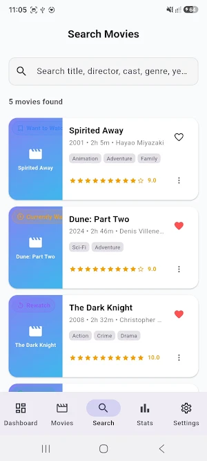 Movie Watchlist Screenshot 2