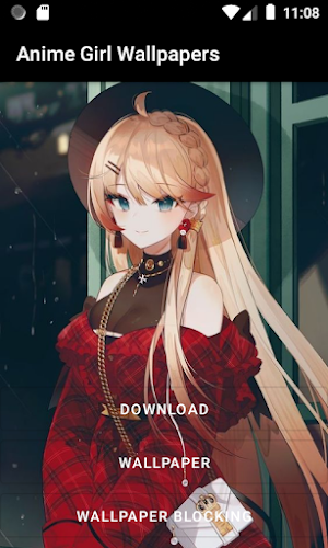 Anime Wallpaper Girl Cute 2022 Screenshot 1