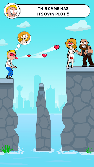 Love Rescue: Bridge Puzzle Screenshot 2