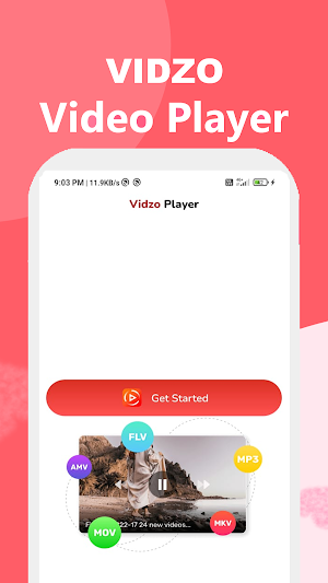 Vidzo - HD Video Player Screenshot 0