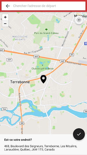 Taxi Terrebonne Screenshot 0