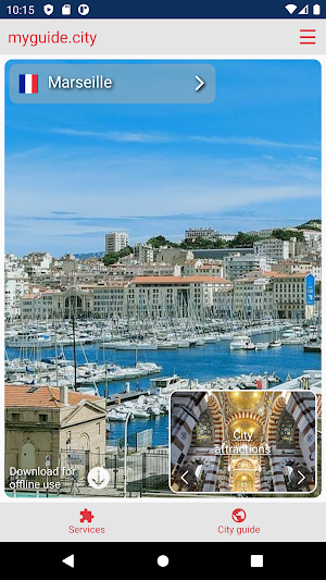 Marseille City Guide Screenshot 0