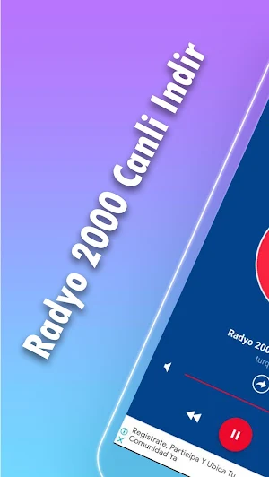 radyo 2000 canli indir App TR Screenshot 0
