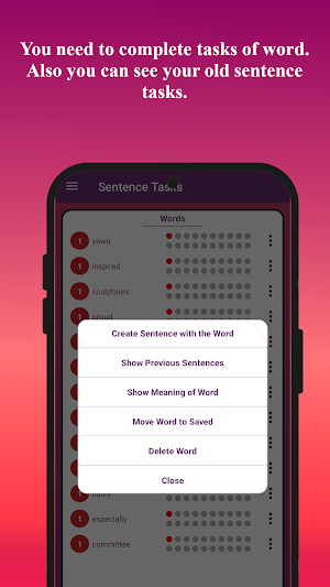 LangSage: Strong Word Memory Screenshot 3