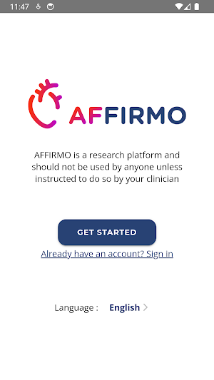 AFFIRMO Study App (iABC) Screenshot 0