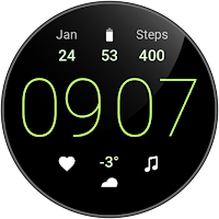 Awf Simple Digital: Watch face