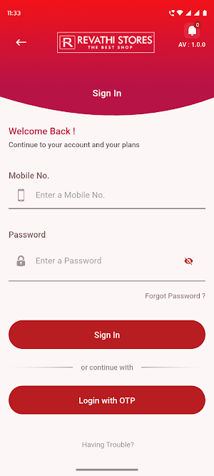 Revathi Stores Screenshot 0