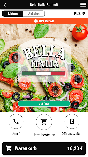 Bella Italia Bocholt Screenshot 0