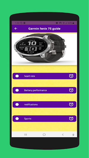 Garmin fenix 7S guide Screenshot 2