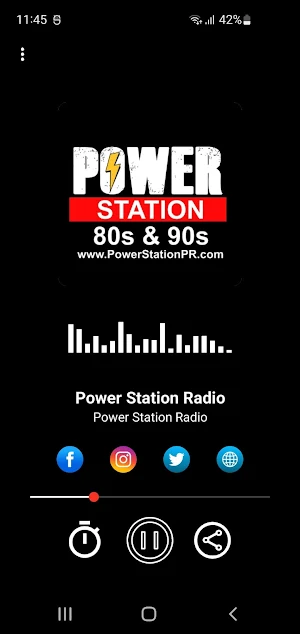 Power Station Radio Screenshot 1
