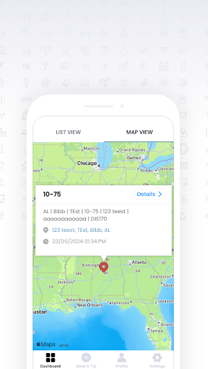 Alertpage Mobile Screenshot 1