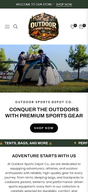 Outdoor Sports Depot Co Screenshot 0