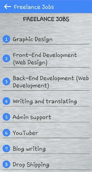 Freelancing Guideline Screenshot 3