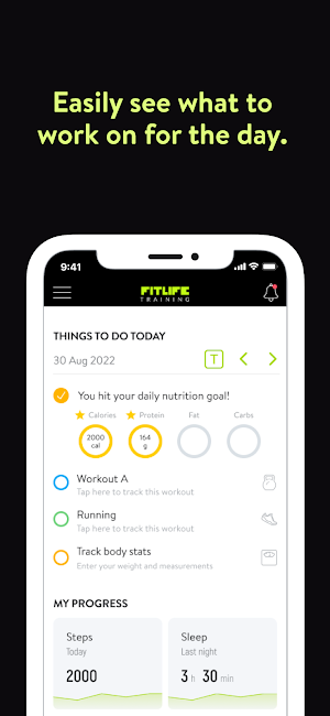 Fitlife Training App Screenshot 3