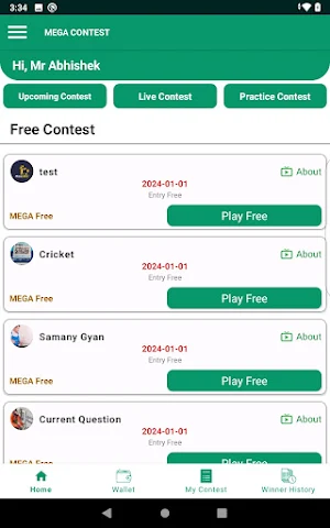 Mega Contest Screenshot 3