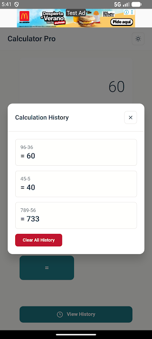 CalculatorPro Screenshot 1