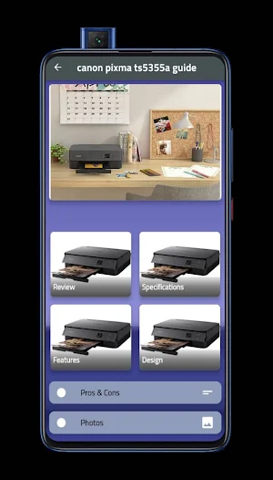 canon pixma ts5355a guide Screenshot 0