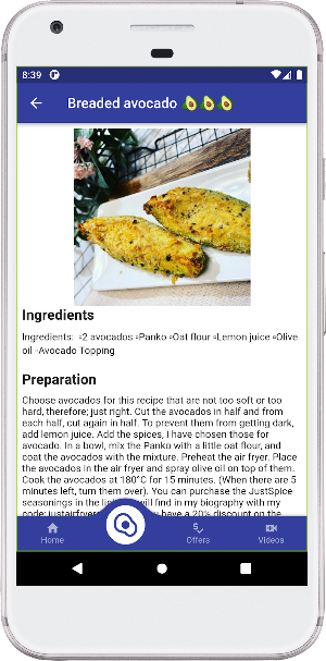 Cosori & Airfryer Recipes Screenshot 2