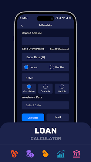 Loangrow - EMI Loan Calculator Screenshot 3