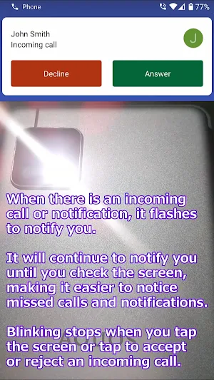 Ever Alert Flash notification Screenshot 1