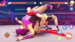 Girls Wrestling Game 2023 3D Screenshot 0