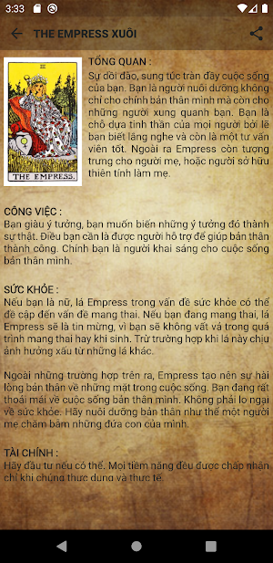 Bói bài tarot Screenshot 3