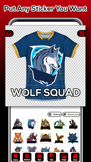 Esports T Shirts Design Screenshot 2