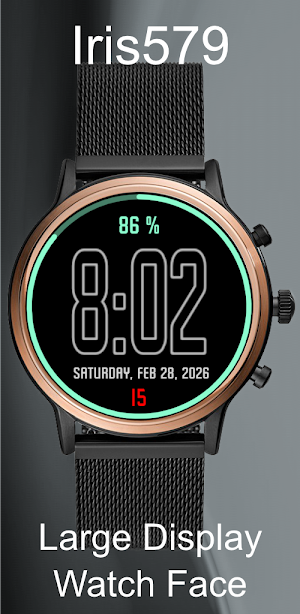 Iris579 Large Display Face Screenshot 2