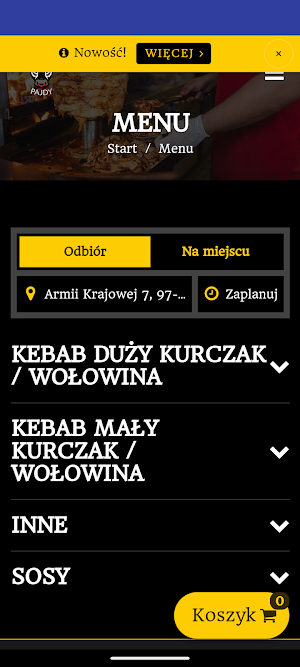 Kebab u Pajdy Bełchatów Screenshot 0