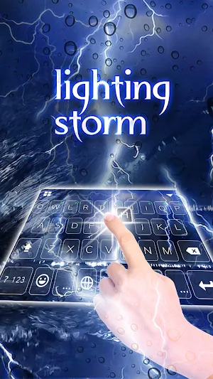 Lightingstorm Keyboard Theme Screenshot 0