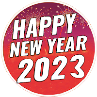 Happy New Year 2023 Stickers